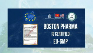 BOSTON PHARMA IS CERTIFIED IN COMPLIANCE WITH GUIDELINES AND PRINCIPLES OF GOOD MANUFACTURING PRACTICES – EUROPEAN UNION (EU GMP)