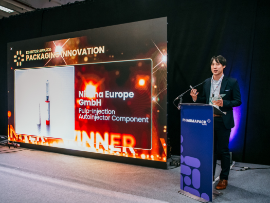 Pharmapack Awards 2024 Packaging Innovation Award Winner – Nissha Europe GmbH