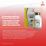 Venus Remedies Limited has secured vital marketing authorizations for essential medications in three countries.