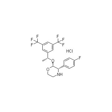 (2R,3S)-2-[(1R)-1-[3,5-Bis(trifluoromethyl)phenyl]ethoxy]-3-(4-fluorophenyl)morpholine hydrochloride chiral intermediates