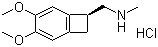 (1S)-4,5-dimethoxy-1-(methylaminomethyl)-benzocyclobutane hydrochloride