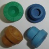 Hemostix rubber stoppers