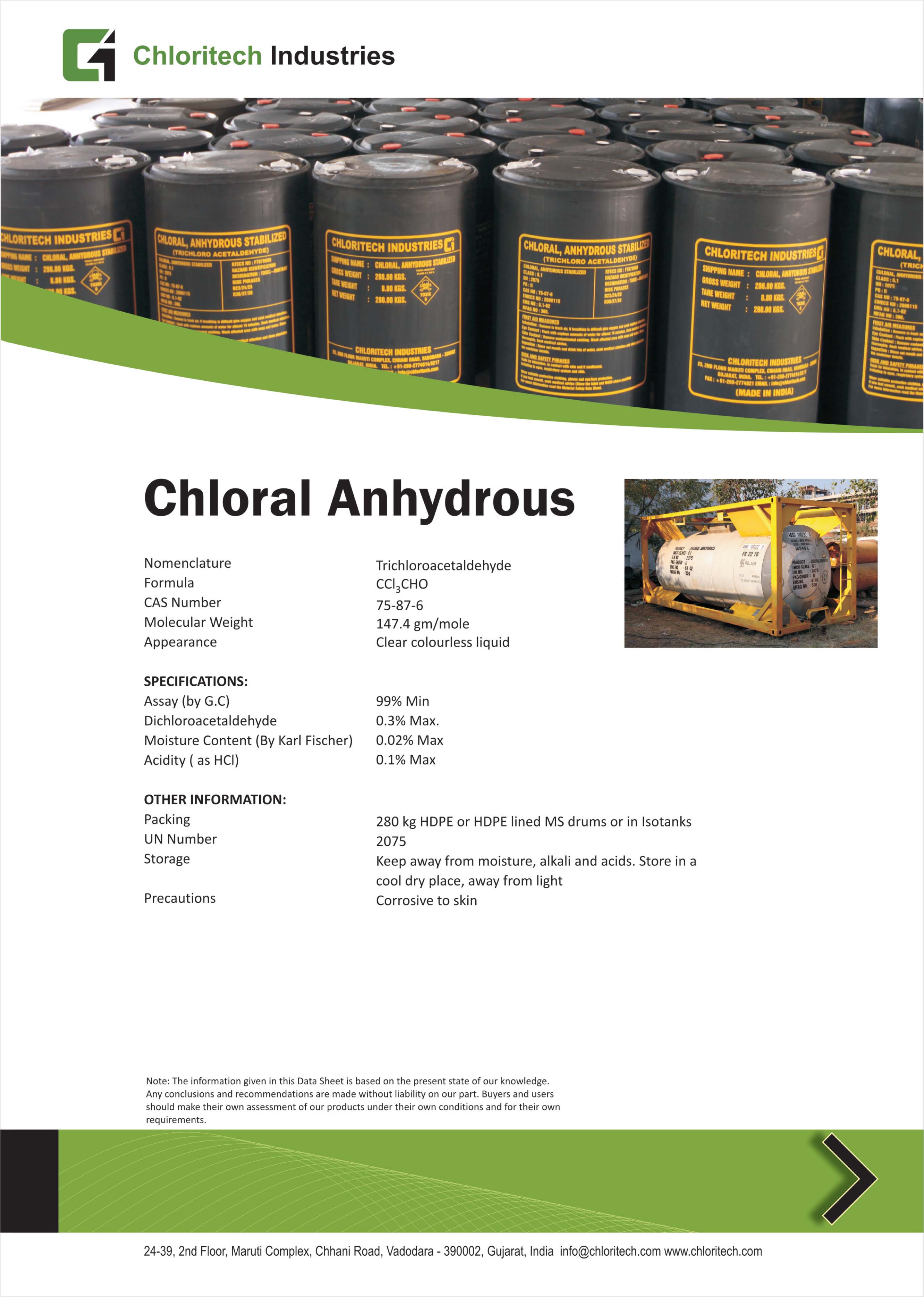 Chloral Anhydrous