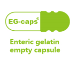 EG-Caps (enteric gelatine capsule)