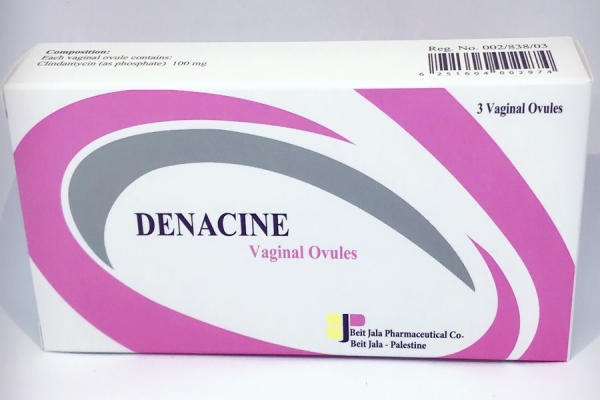 Denacine vaginal ovules