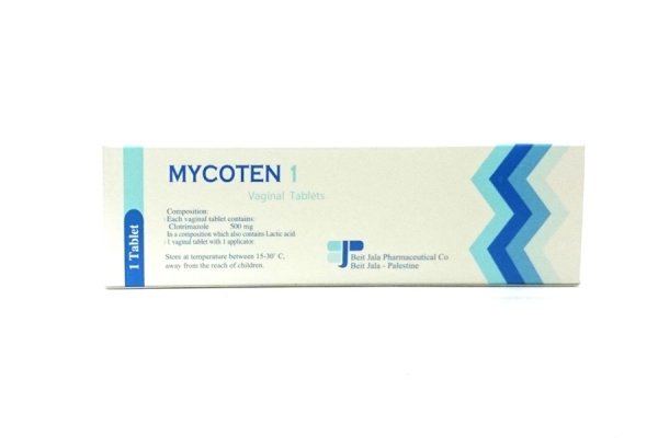 Mycoten vaginal tablets and cream