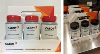 Cabot Norit Activated Carbon API Purification Sample Kit and sample kit for catalyst support