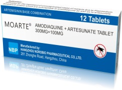 Amodiaquine + Artesunate Tablet 300mg+100mg