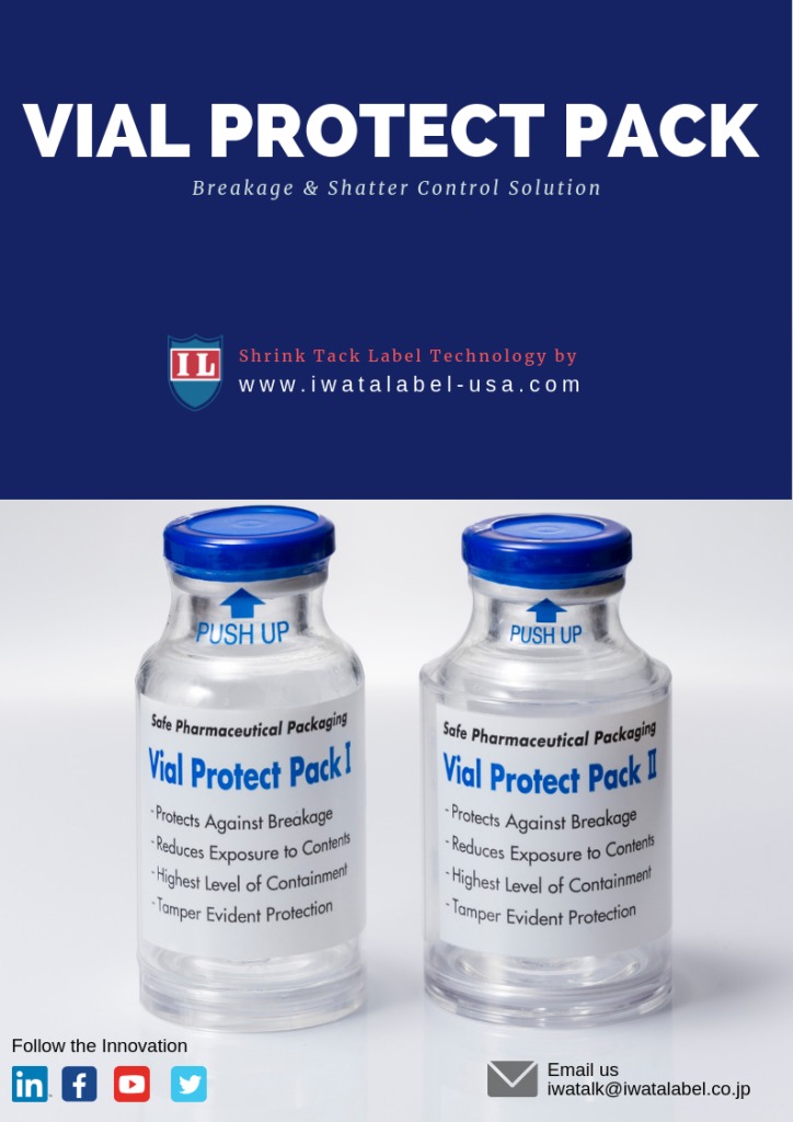 Vial Protect Pack - Breakage and Shatter Proof Solution