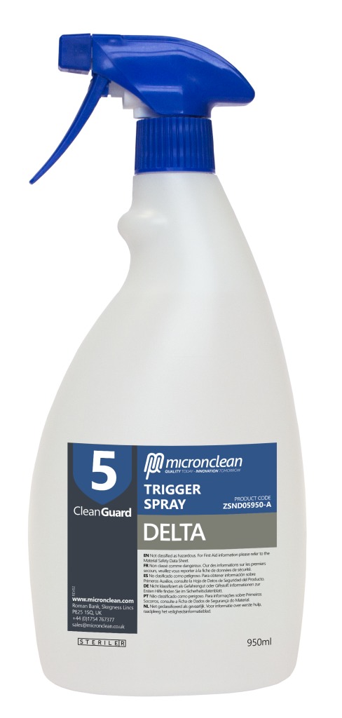 CleanGuard5 Trigger Spray - Delta (Sterile)