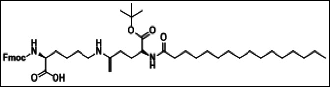 Fmoc-Lys(Pal-Glu-OtBu)-OH  CAS 1491158-62-3