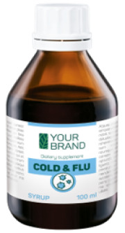 COLD & FLU SYRUP 100, 200ml