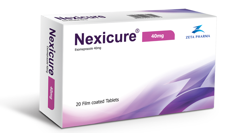 Nexicure  - esomeprazole 40 mg MUPS tab