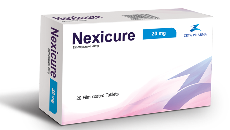 Nexicure  - esomeprazole 20 mg MUPS tab