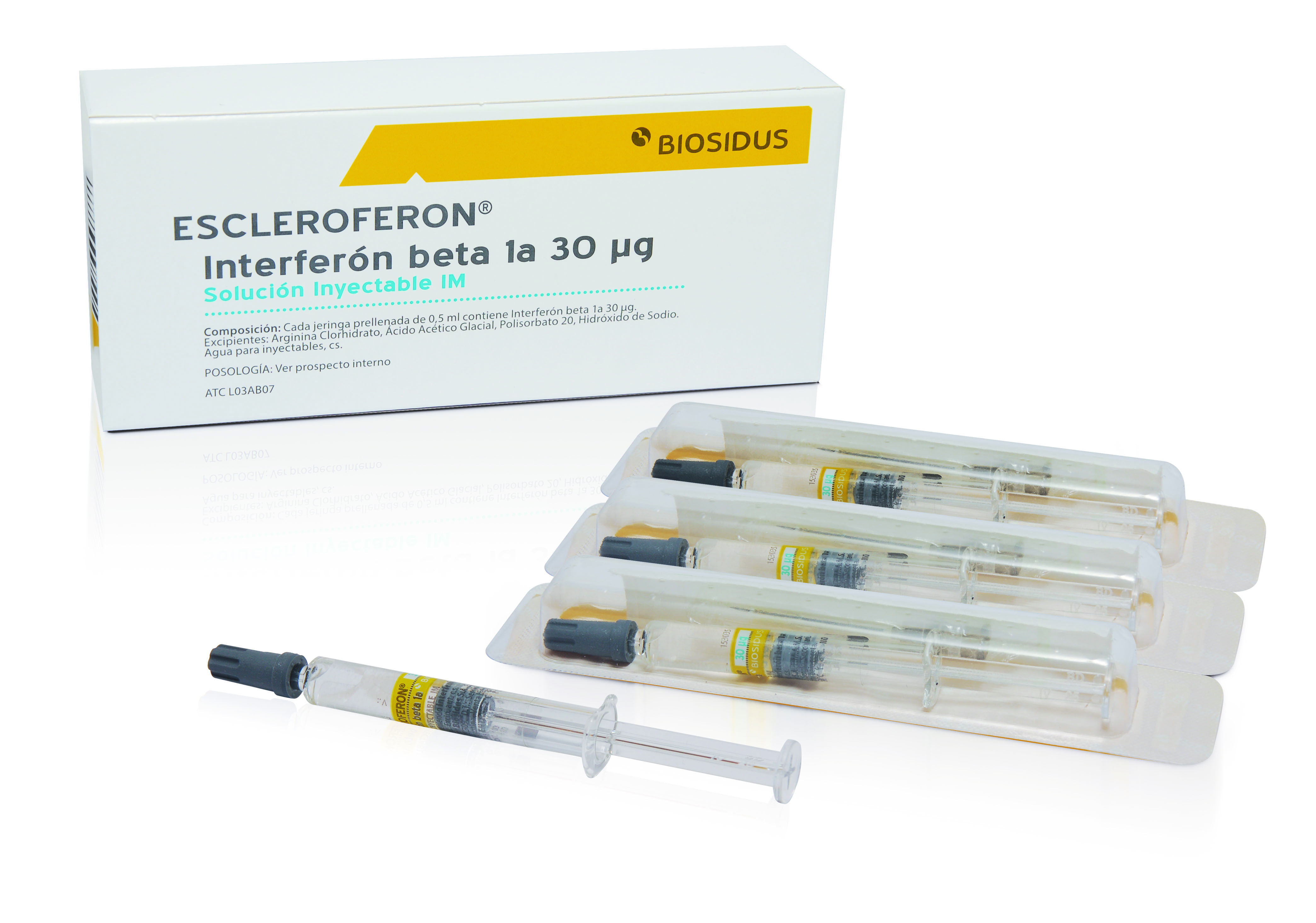 Interferon beta 1a (IM) - ESCLEROFERON