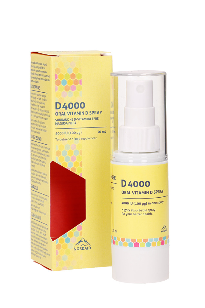 D3 4000 IU oral spray