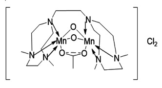 α,ω-bis(4,7-dimethyl-1,4,7-triazacyclo-l-nonyl)ethane)-(μ-dioxo)-(μ-acetate)-manganese (Ⅲ)manganese(Ⅳ)chloride