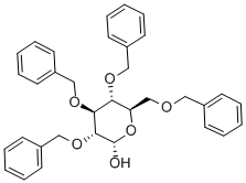 2,3,4,6-Tetra-O-Benzyl-D-Glucopyranose, CAS No. 4132-28-9
