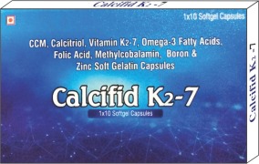 CALCIFID K2 -7 SOFT GEL CAPSULES