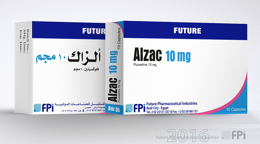 Alzac       Capsules  Fluoxetine Hydrochloride 10 mg