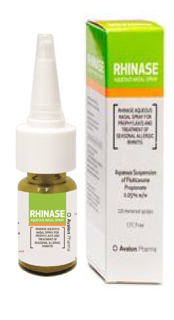 RHINASE 0.05 % AQUEOUS NASAL SPRAY (120 METERED DOSE)