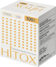 Botulinum toxin type A 100 units (Hitox)