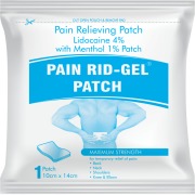 Lidocaine 4% with Menthol 1% Pain Relieving Patch