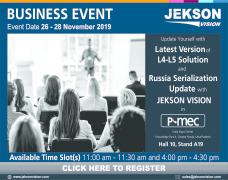 Update Yourself with Latest version of L4-L5 Solutions and Russia Regulation - Presentations at PMEC Booth