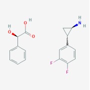 (1R,2S)-2-(3,4-difluorophenyl)cyclopropanamine (R)-2-hydroxy-2-phenylacetate(1:1)