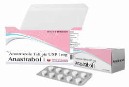 Anastrozole Tablets USP 1 Mg - Anastrabol 1mg