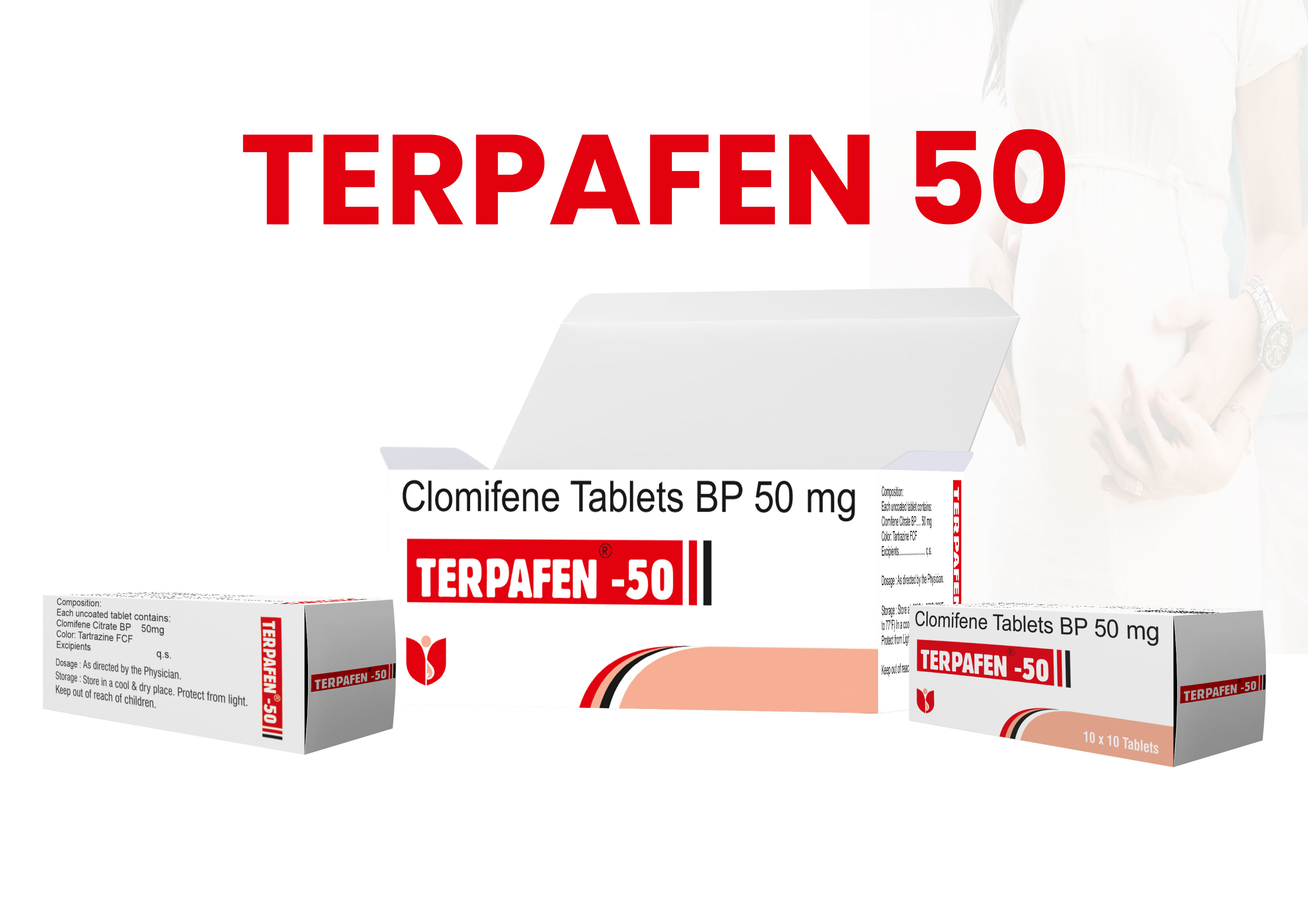 Clomifene Tablets BP 50 MG - Terpafen 50