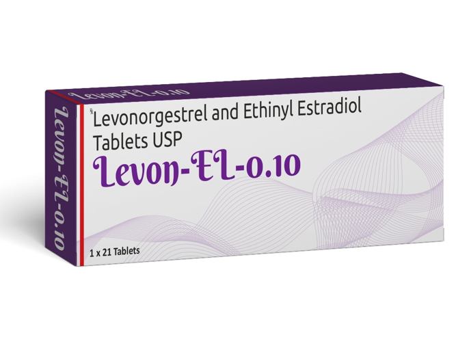 Levonorgestrel 0. 1 mg and Ethinyl Estradiol 0.02 mg Tablets USP- Levon-EL-0.10