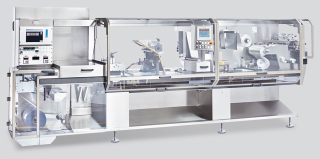 nMX High speed blister packaging machine with plate sealing