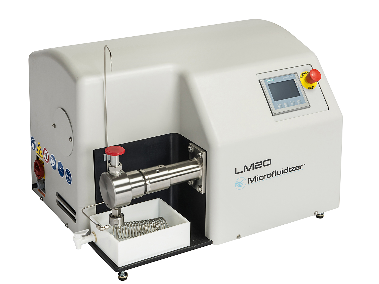 LM20 Microfluidizer® High-Shear Fluid Processor