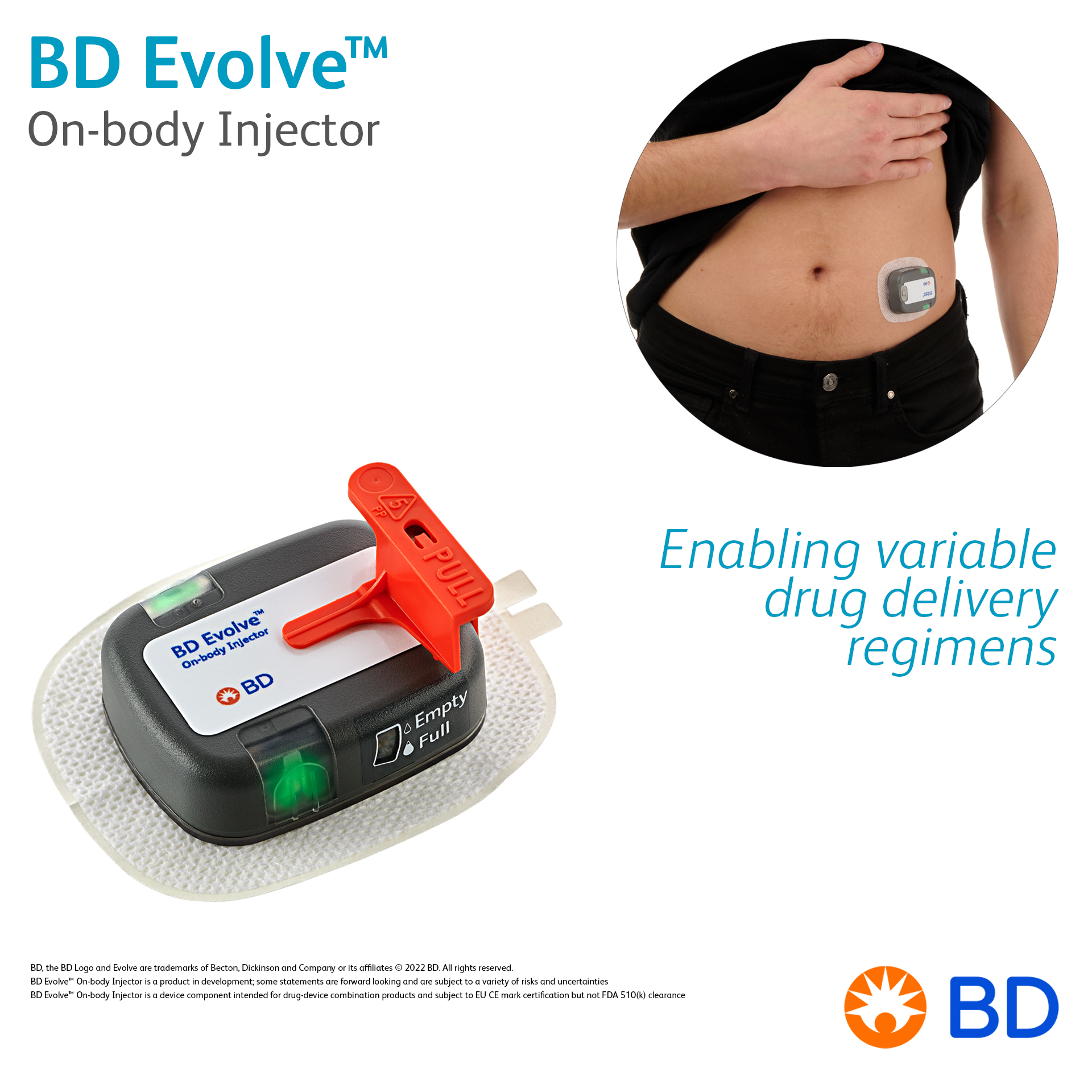 BD Evolve™ On-body Injector - Enabling variable drug delivery regimens