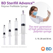 BD Sterifill Advance™ Polymer Prefillable Syringe - The next generation of high performance polymer syringe