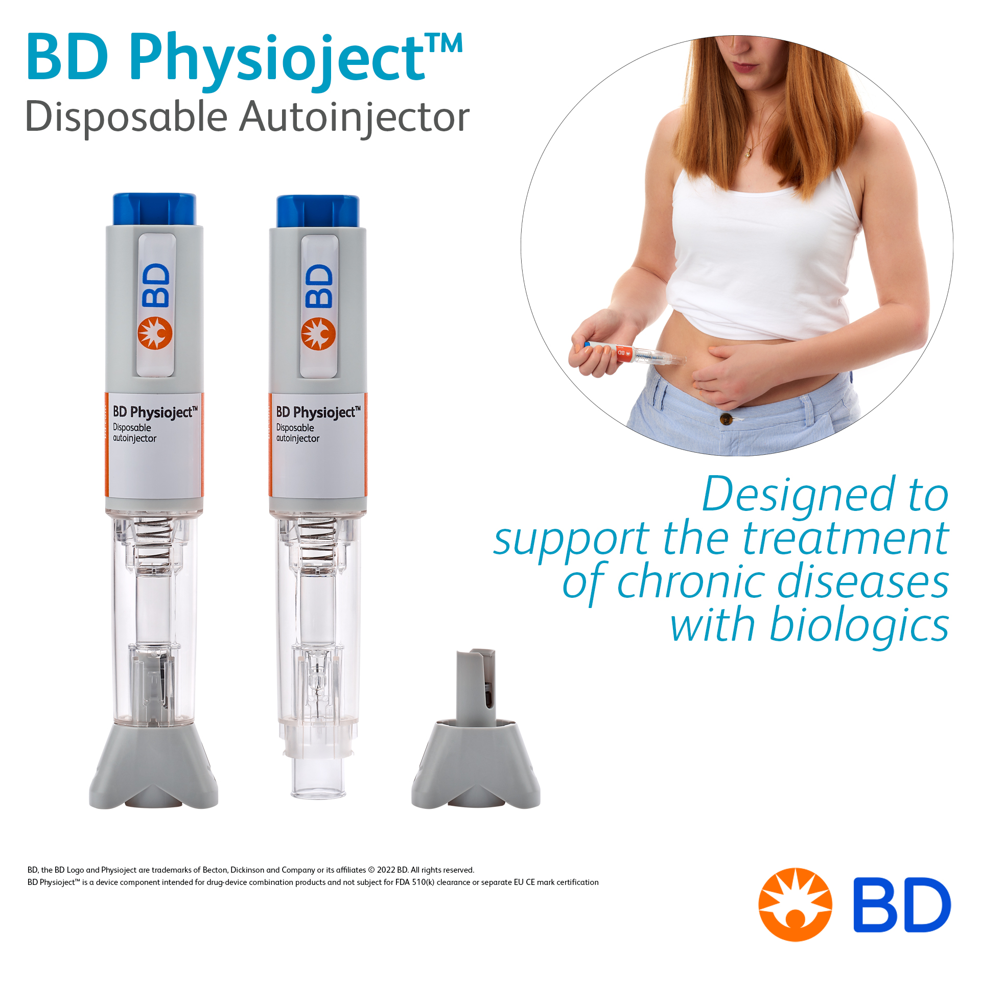BD Physioject™ Disposable Autoinjector - Designed to support the treatment of chronic diseases with biologics