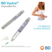 BD Vystra™ Disposable Pen - Confidence in dose delivery