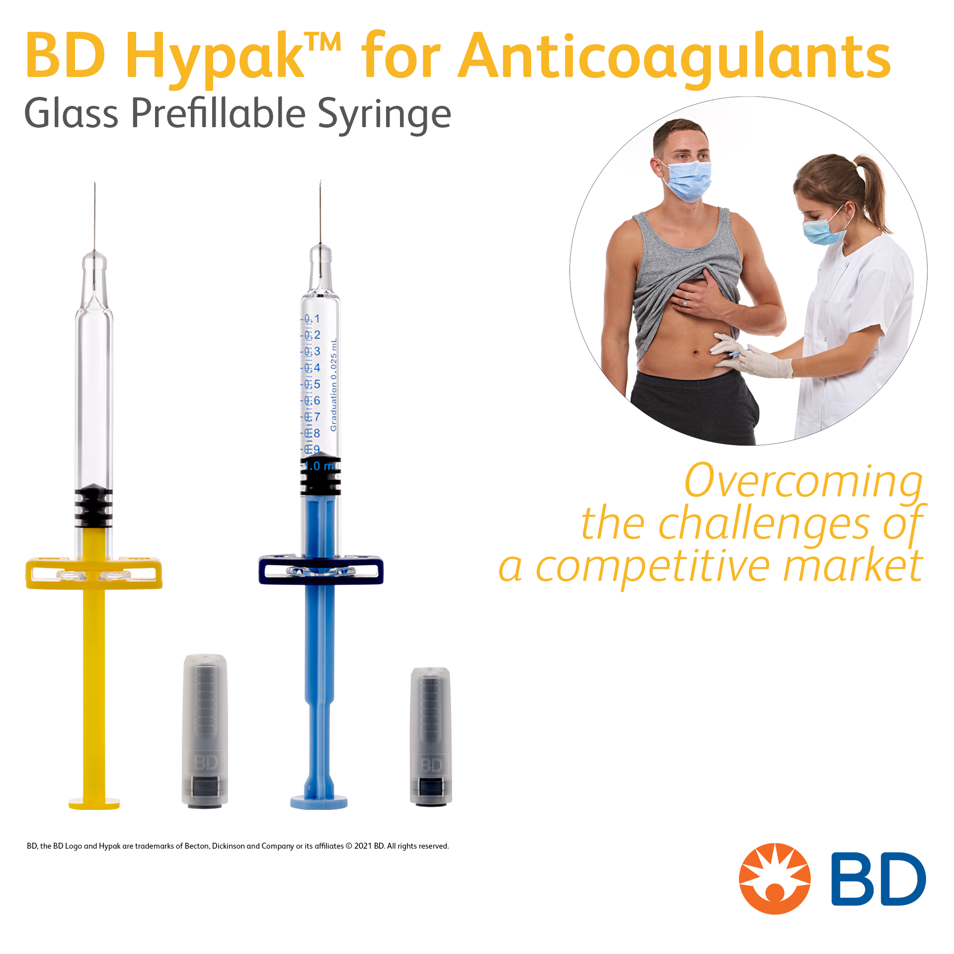 BD Hypak™ for Anticoagulants Glass Prefillable Syringe - Overcoming the challenges of a competitive market