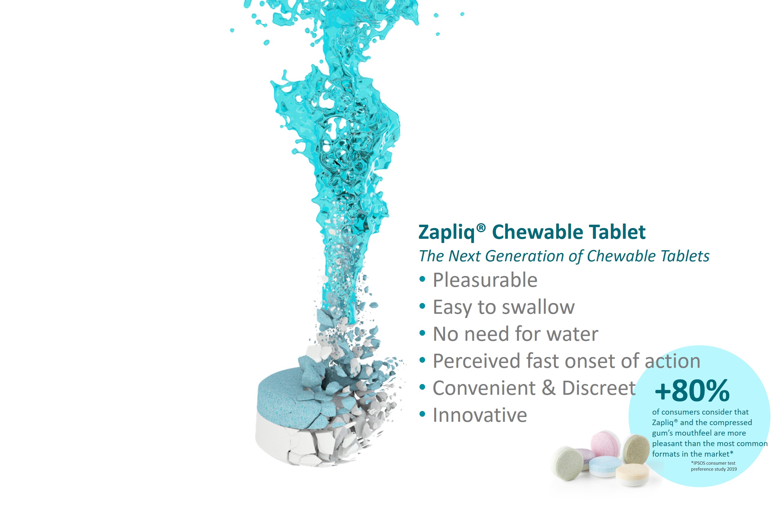 Zapliq, the next generation of Chewable Tablets