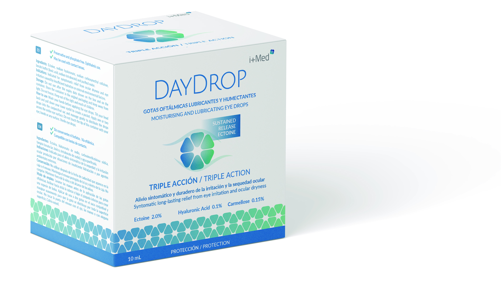 DayDrop - eye drops with the sustained-release system of ectoine