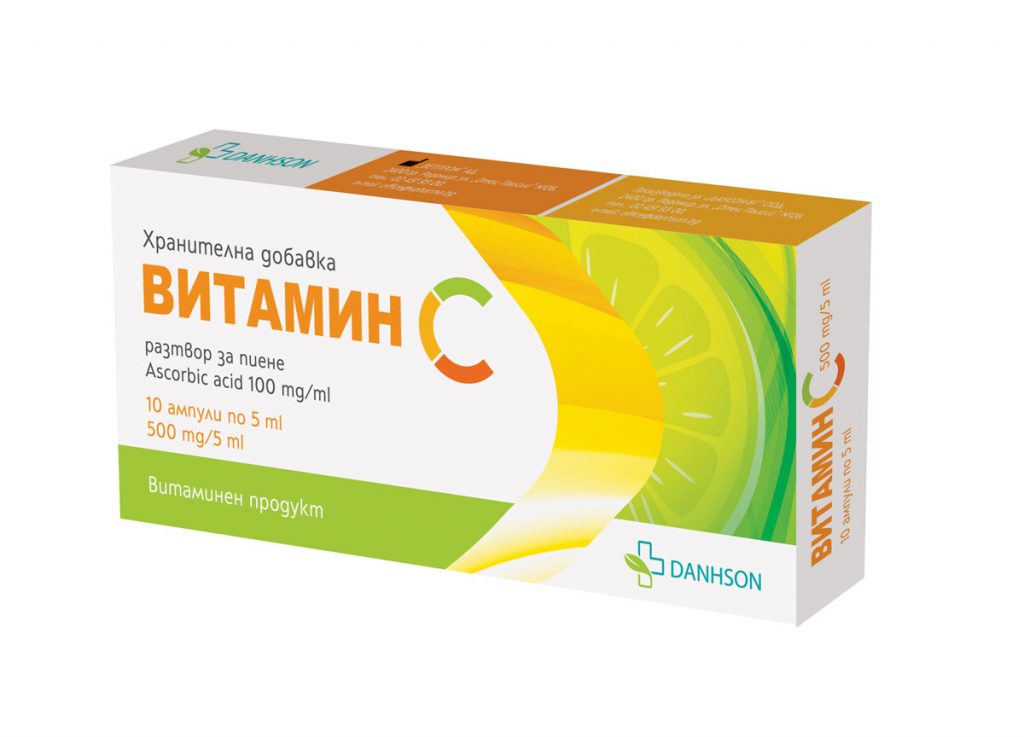 Vitamin C solution for drinking 500 mg/5 ml
