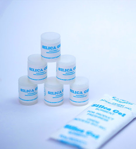 Silica Gel ,Activated carbon, Molecular Sieve , 2 in 1 (Silicagel + Activated carbon) & Oral Syringes and HDPE Canisters