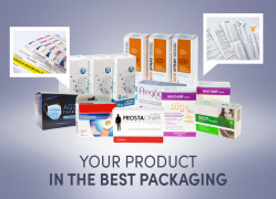 Folding cartons and leaflets