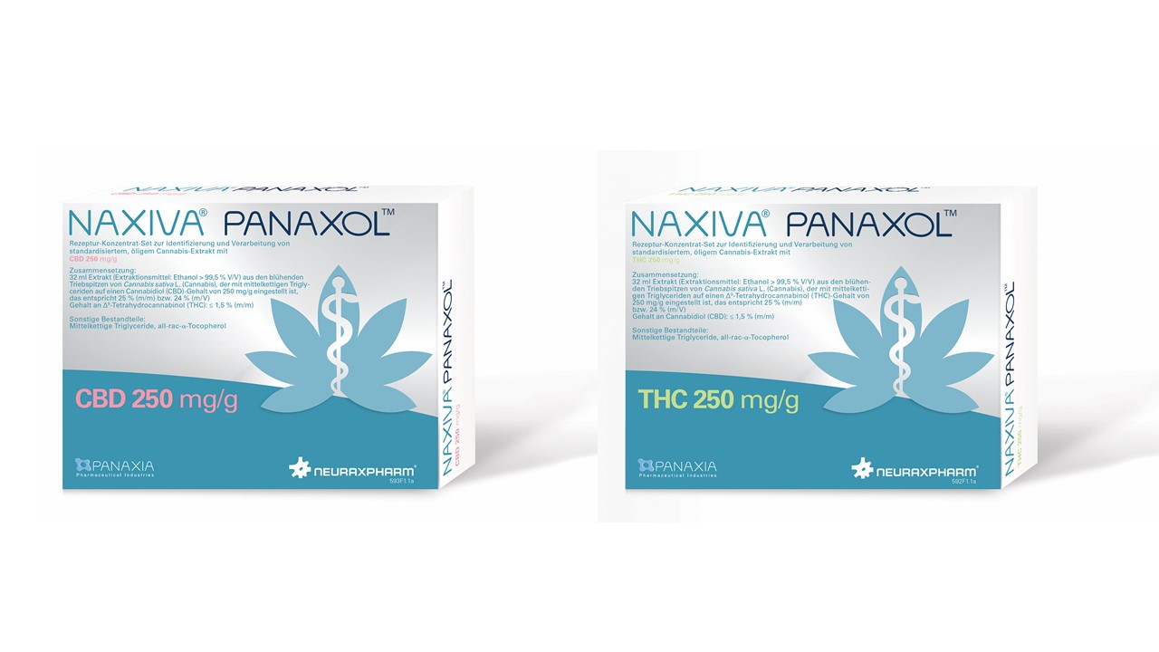 NAXIVA-PANAXOL Advanced kits of Pharmaceutical Intermediates for magistral preparation of cannabis