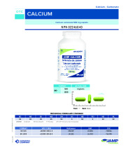 Calcium carbonate 500 mg caplets