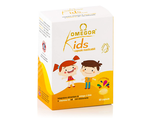 OMEGOR® Kids Chewable capsules | U.G.A. Nutraceuticals S.r.l. | CPHI Online