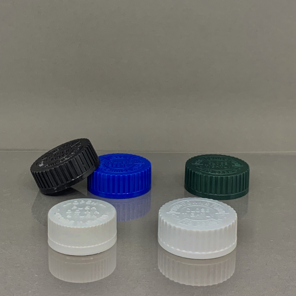 Child Resistant Caps for Tablet Containers