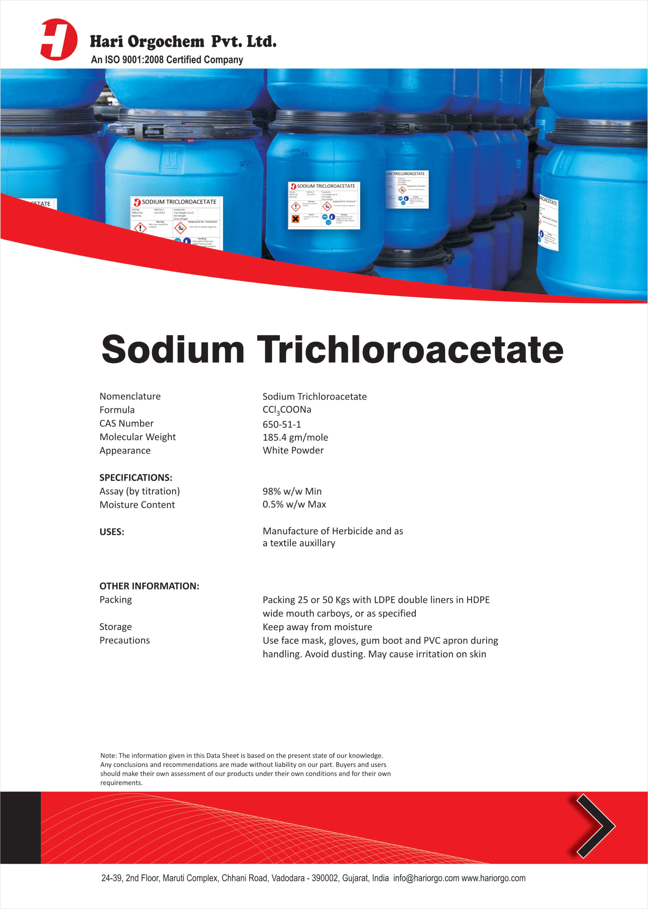 Sodium Trichloroacetate