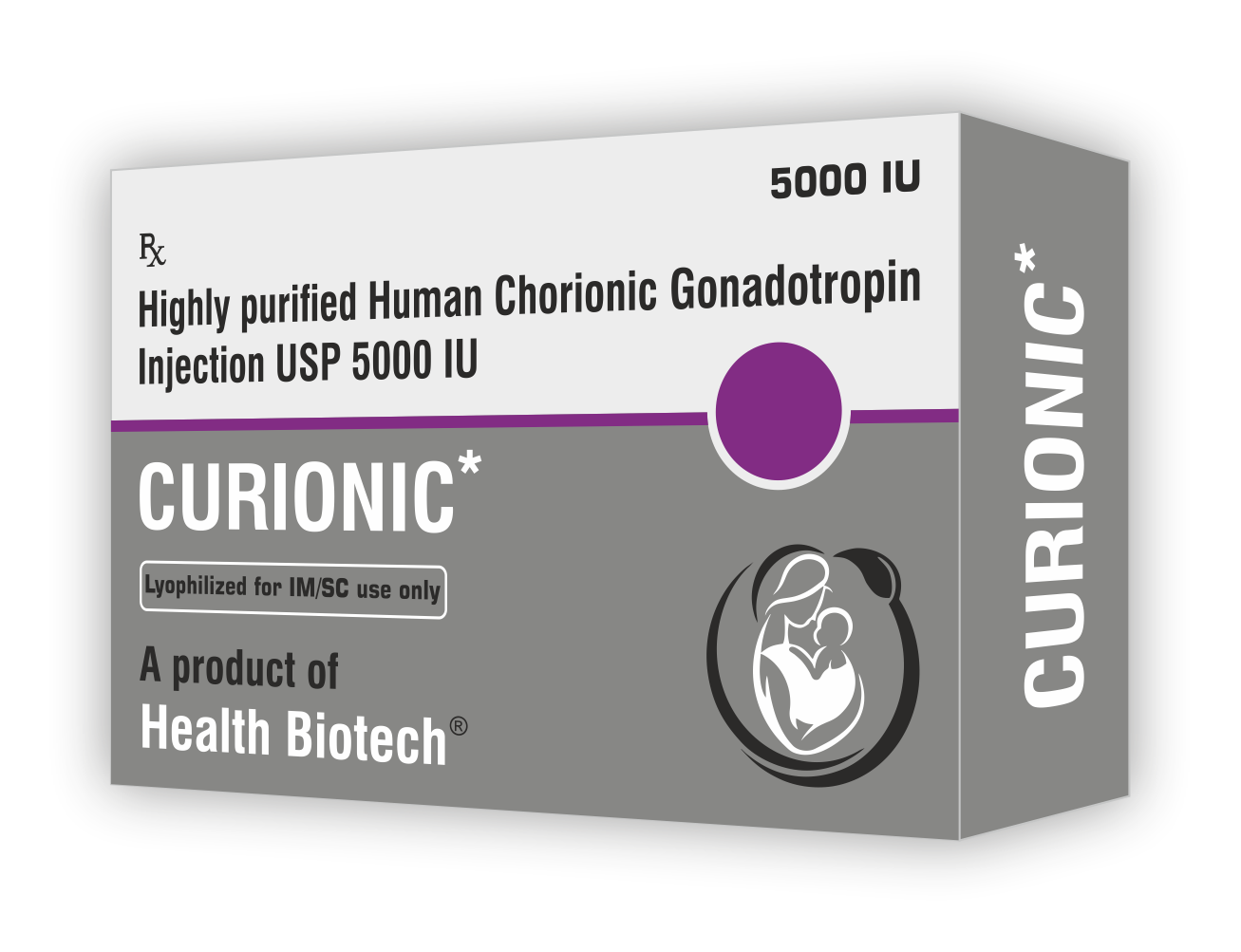 CURIONIC - HCG 5000 IU INJECTABLE
